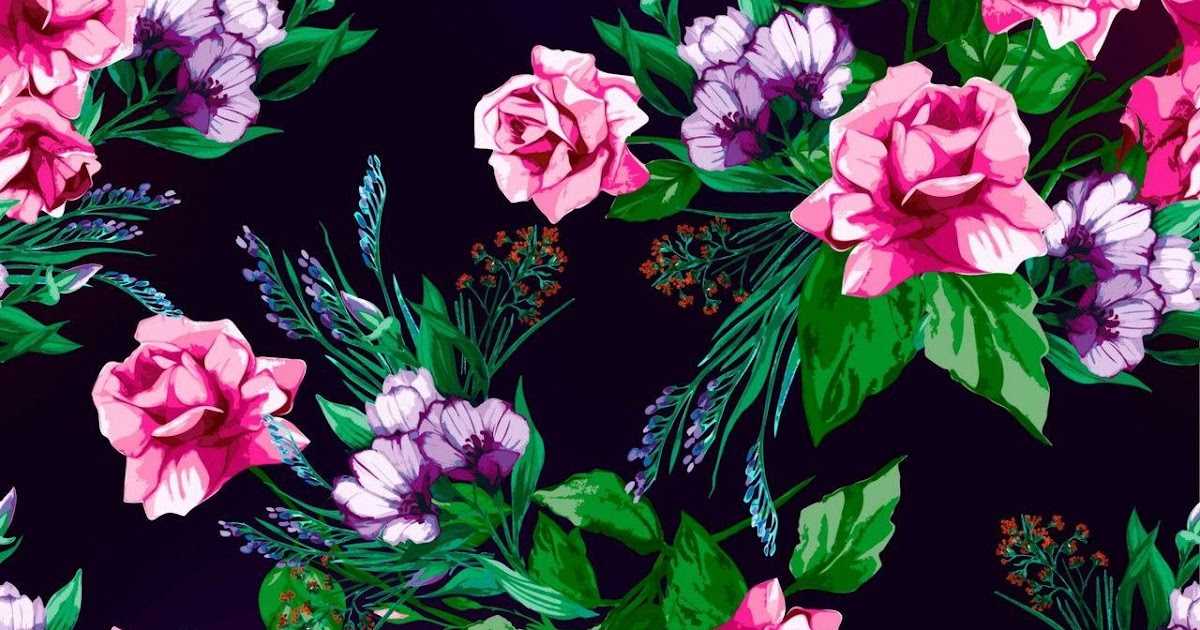 Floral Pattern Wallpaper Hd : Seamless Floral Pattern Colorful