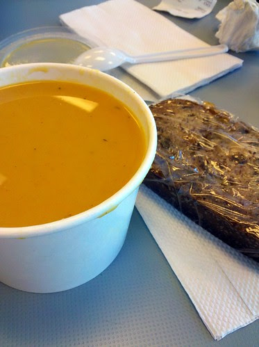Butternut Squash Soup & Banana Bread