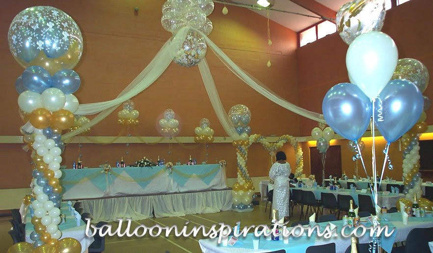 Light Blue And Gold Wedding Theme Kitchen Design