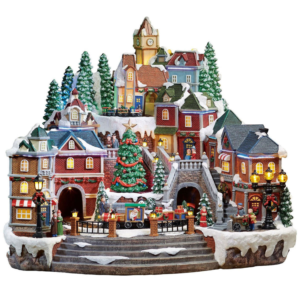 Christmas Village Scene - Carinewbi