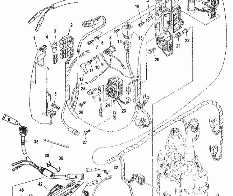 115 Mercury Outboard Wiring Diagram Mercury Marine 115 Hp Efi 4