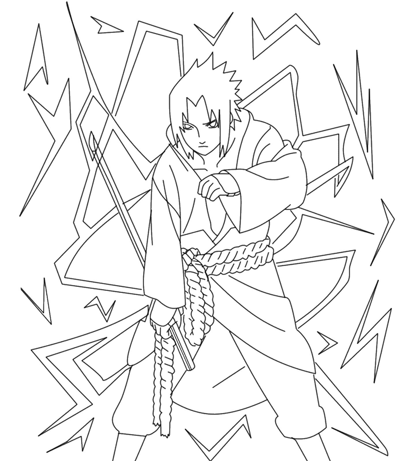 Download 288+ Kisame Hoshigaki Naruto Coloring Pages PNG PDF File