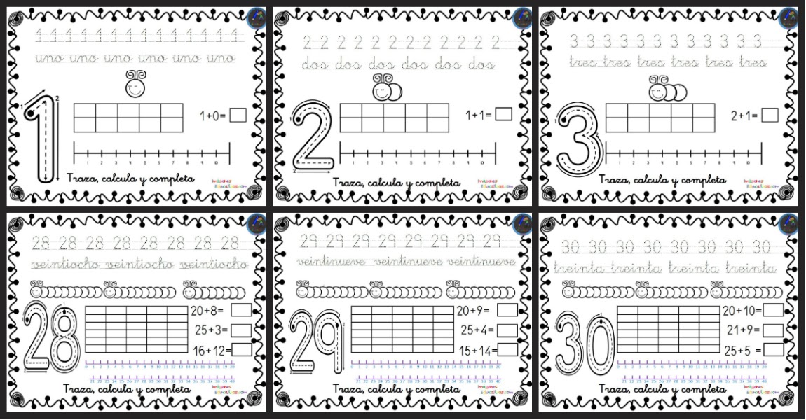 Actividades Para Enseñar Los Numeros Del 1 Al 50 Cómo Enseñar