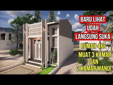  Desain Rumah 4x6  Funny Videos Cats Dogs on Youtube