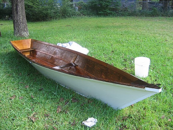 Lightweight plywood rowboat ~ Jamson