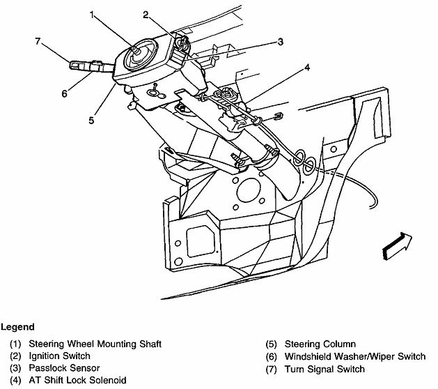 30 2004 Chevy Cavalier Steering Column Diagram - Wiring Diagram Database