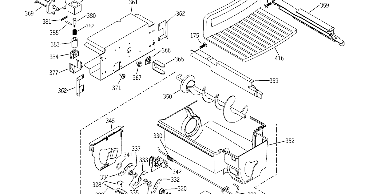 Opal Ice Maker Parts Diagram - Heat exchanger spare parts