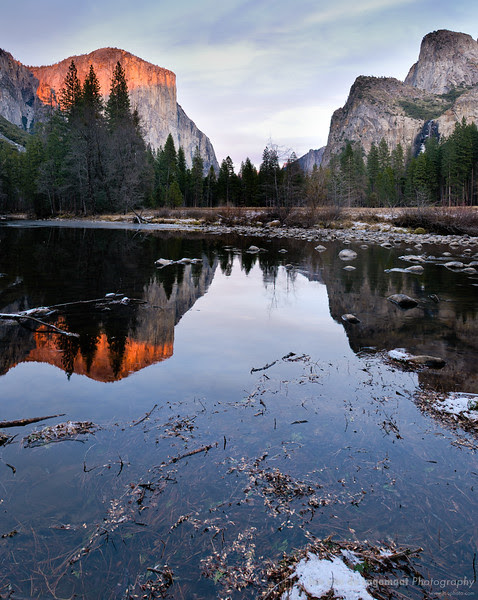Sunset on El Capitan Sunset on El Capitan