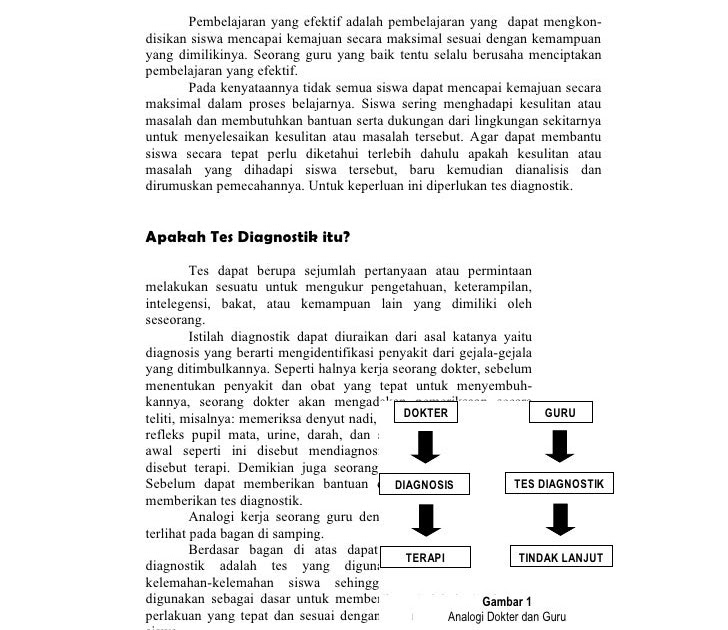 Contoh Soal Tes Diagnostik Matematika Sd