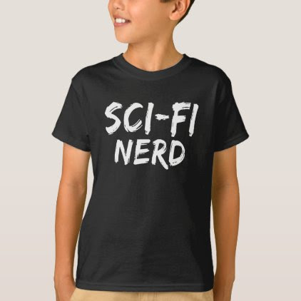 Sci Fi Nerd Print T-Shirt