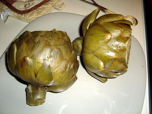 Cooked Artichokes