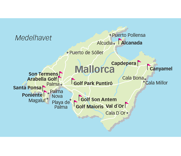 Mallorca Karta Ving | Karta