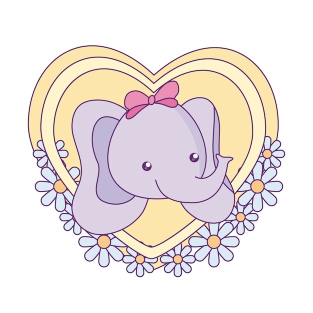 287 Cute Baby Elephant Svg SVG PNG EPS DXF File