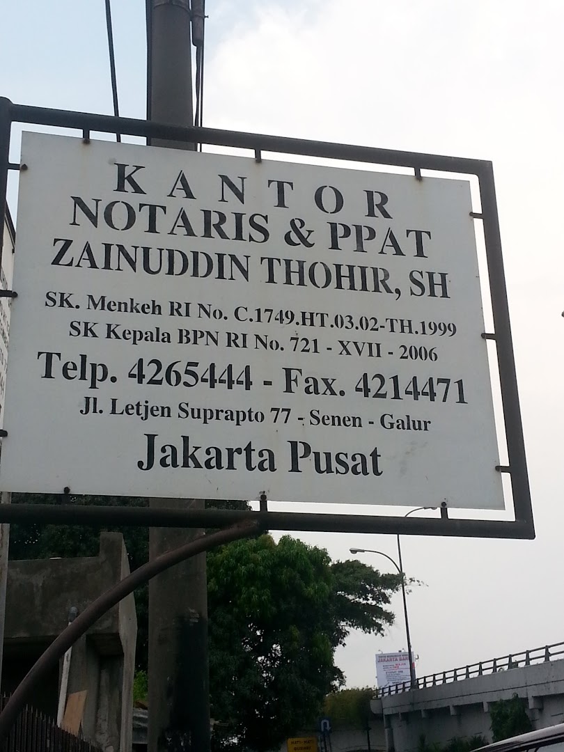 Kantor Notaris & Ppat Zainuddin Thohir, Sh Photo