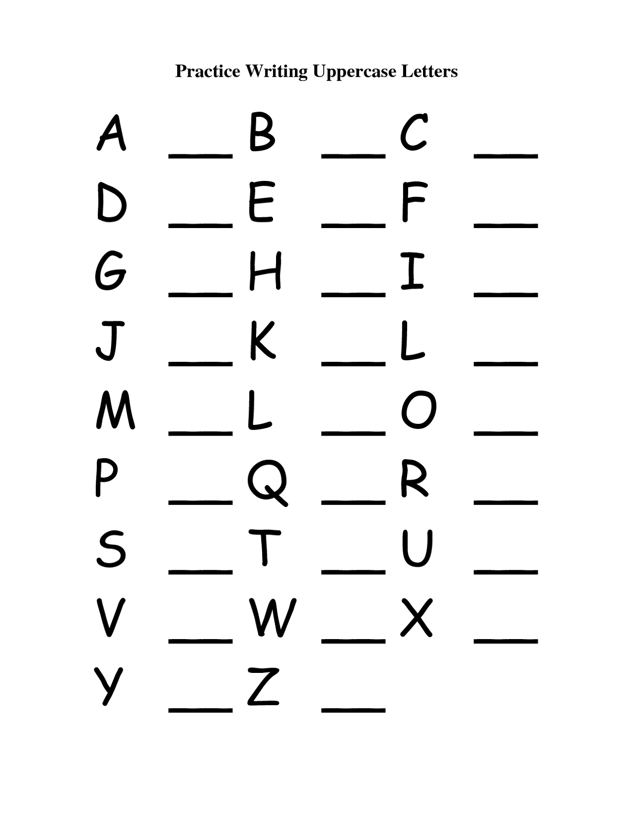 32 Free Download Alphabet Copying Worksheets Zip Docx Worksheets