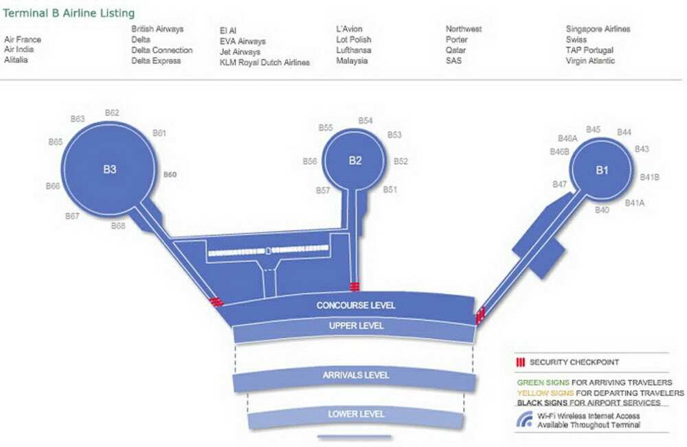 Ewr Terminal C Gate Map