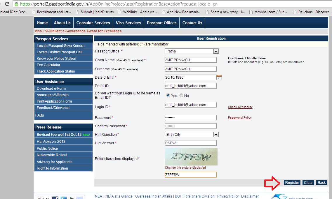 voyager passport login