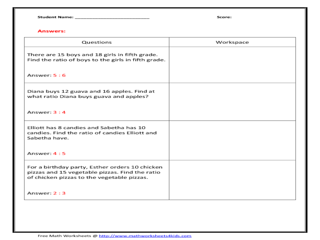Proportion Word Problems Worksheets. Worksheets. Tutsstar In Proportion Word Problems Worksheet