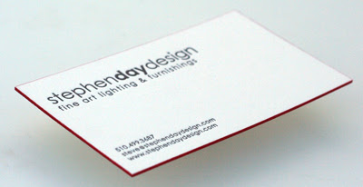 Business card front