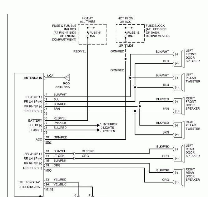 2004 Toyota Tacoma Radio Wiring Diagram