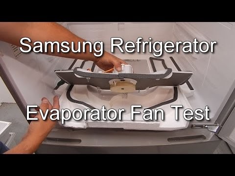 Appliance Talk: How to Test the Fridge Fan on a Samsung Refrigerator