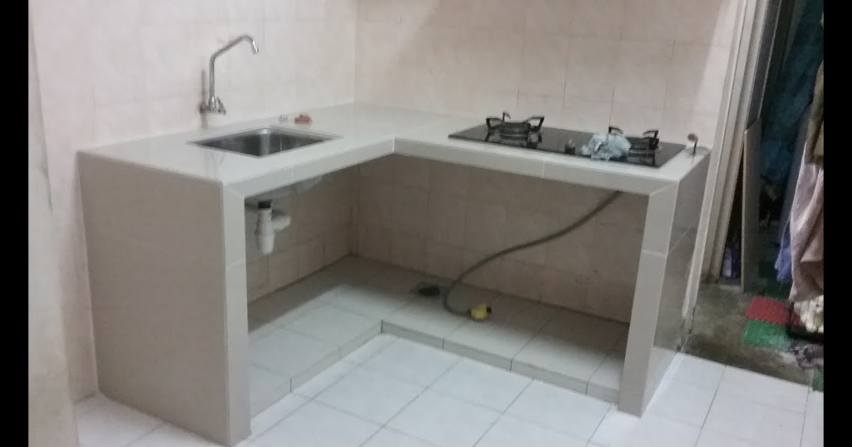 36 Tinggi Meja  Dapur Cor