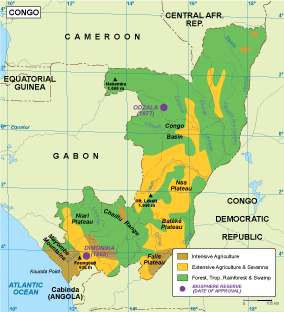 vegetation congo mozambique sahel cameroon