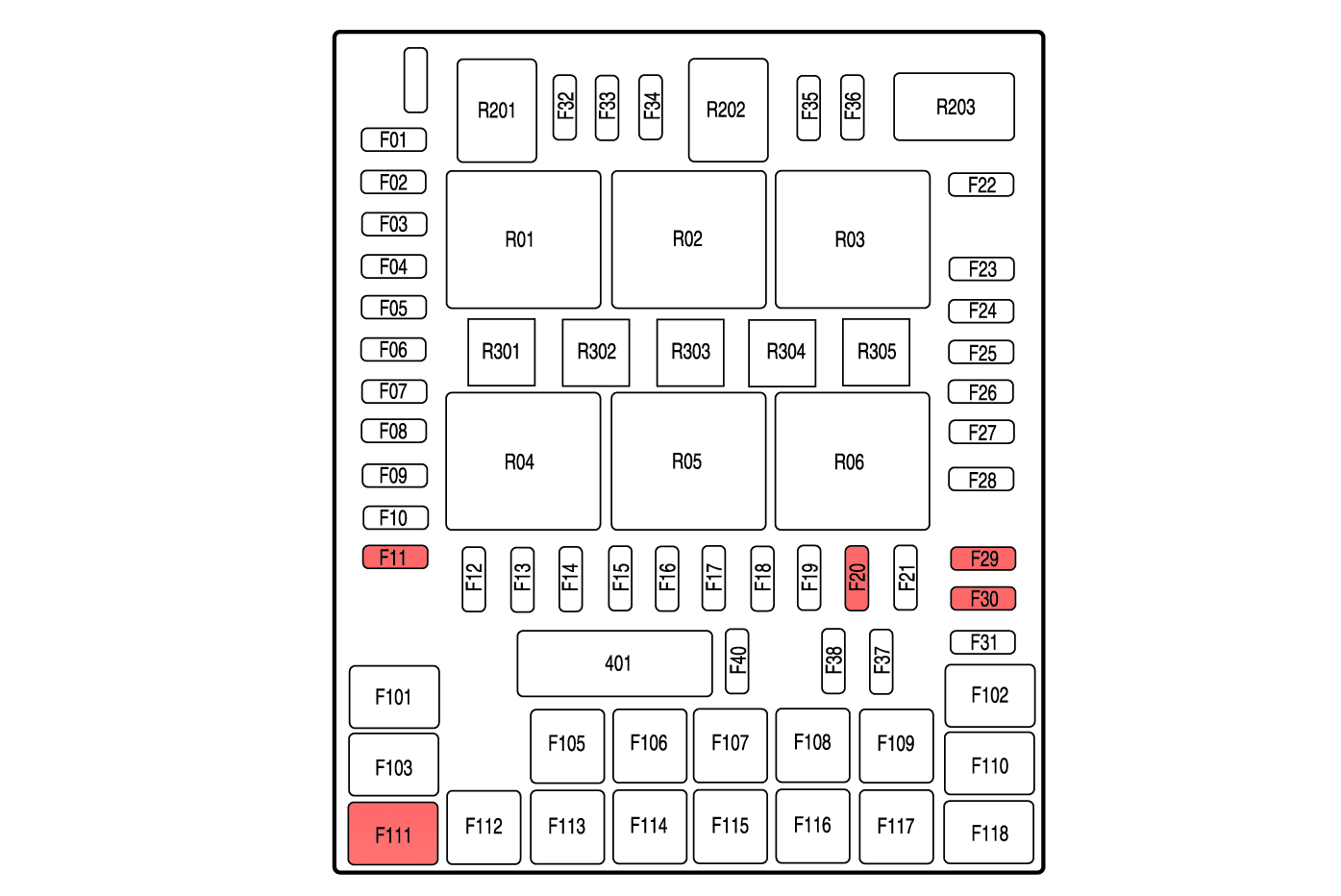 2008 Ford F150 Fuse Box Diagram - 2008 Ford F150 Fuse Panel - Wiring