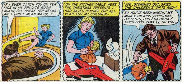 Why, Joe Bamko even took their last can of Who Hash. Sensation Comics #38
