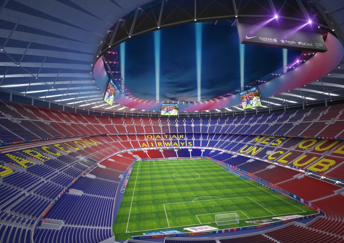 tour du stade barca