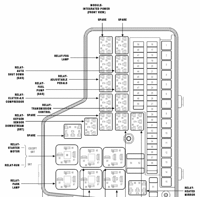 Wiring Diagram  35 2005 Dodge Neon Fuse Box Diagram