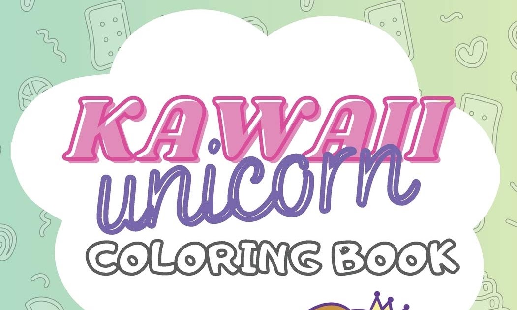 Kawaii Doughnut Unicorn Coloring Pages - Goimages E