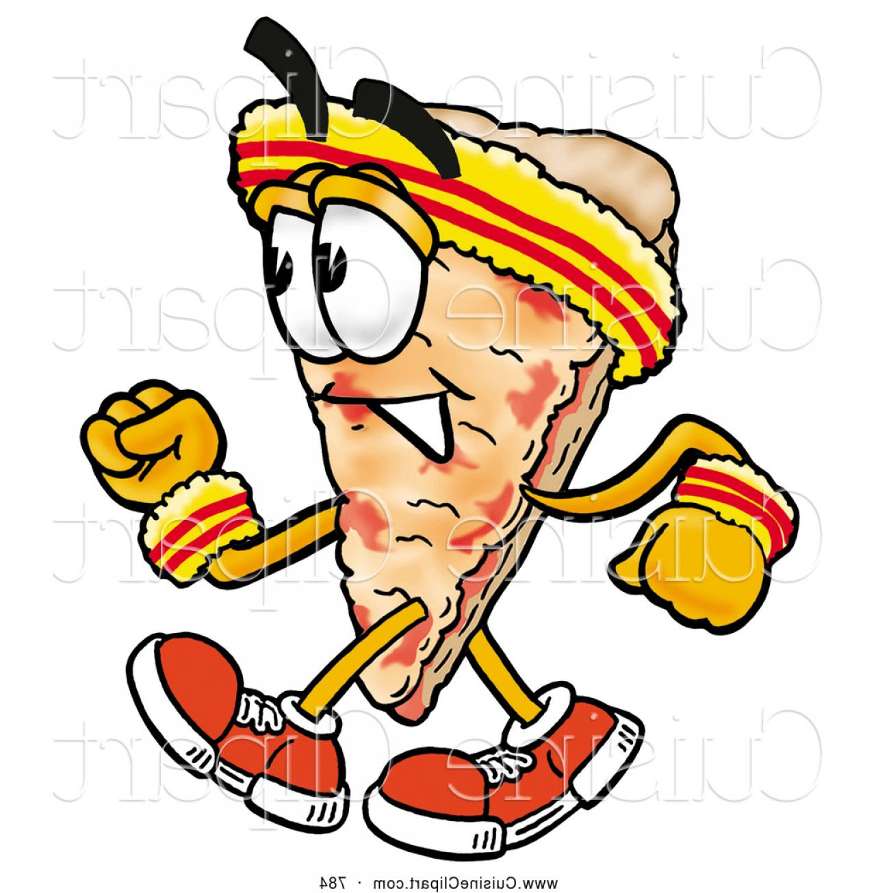 Images Of Pizza Cartoon Clipart