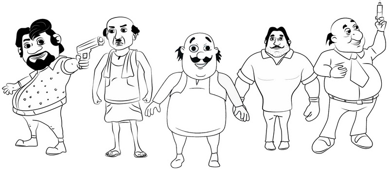 Featured image of post Motu Patlu Coloring Pages Jhatka apprenez dessiner ghasitaram apprenez dessiner un dessin anim dessin anim dessinez un stckman chingam