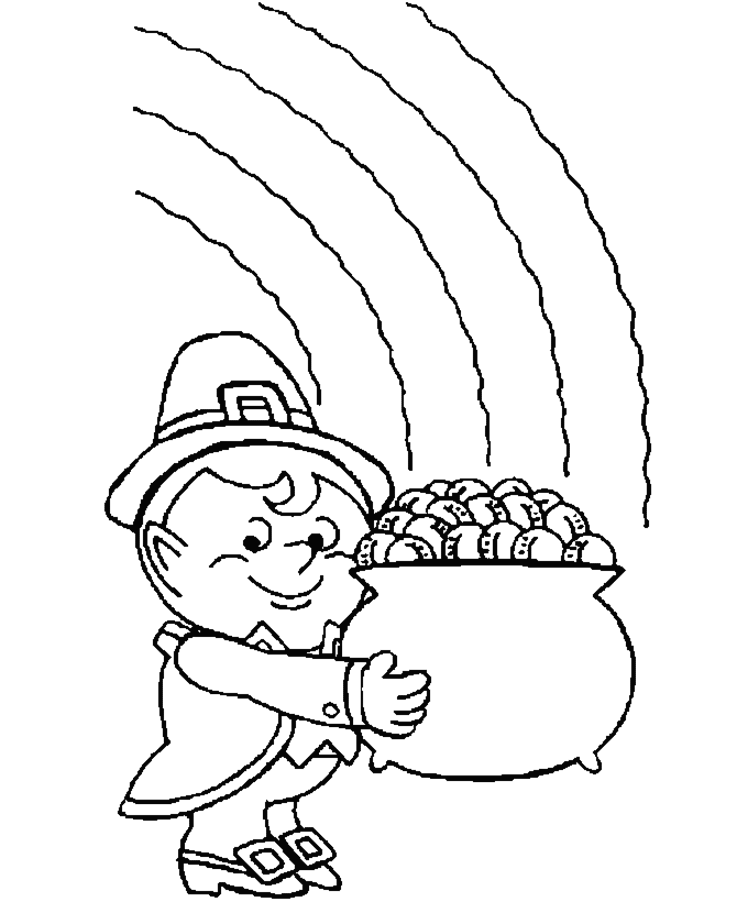 Get This Printable Leprechaun Coloring Pages Online 2x537