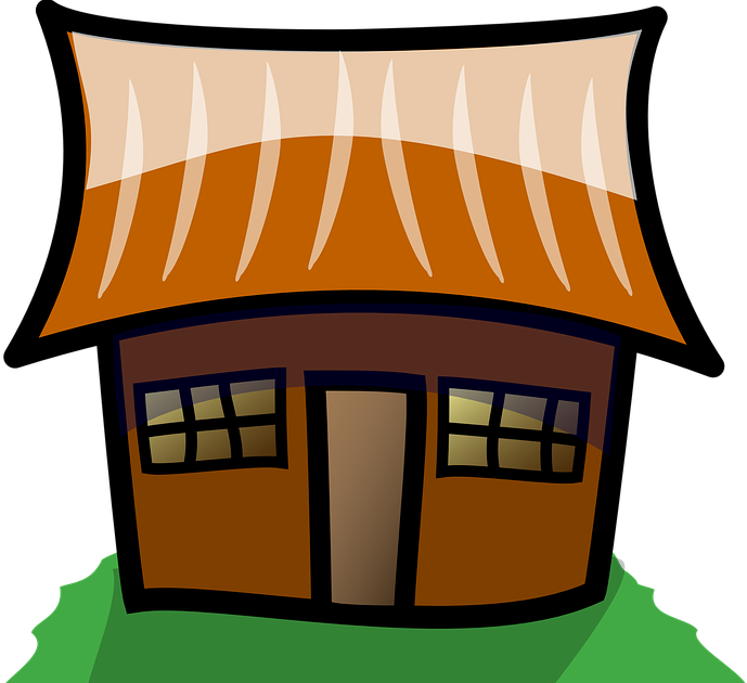 Gambar Animasi Rumah Desa  47 Gambar Kartun Rumah  Desa  Hd 