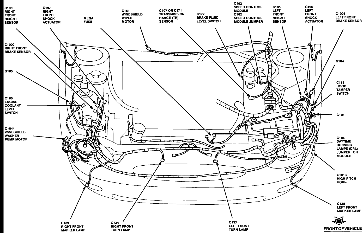 1996 Ford Taurus Wiring Diagram