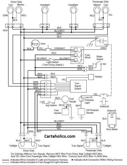 Yamaha Golf Cart Wiring Diagram For 1986