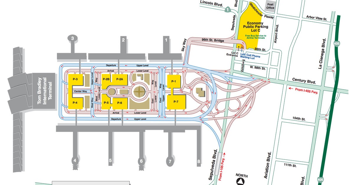 Lax Terminal 2 Gate Map