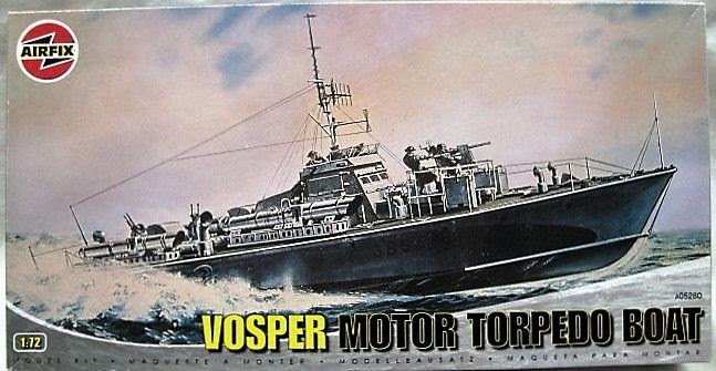 miniafv: Airfix 1/72 Vosper Motor Torpedo Boat **first 
