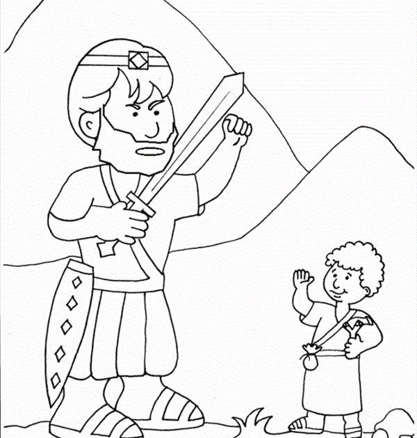 David Coloring Pages ~ Scenery Mountains