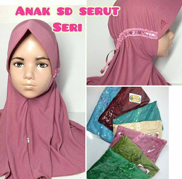  Jilbab  Syari Anak  Sd Hijab Salwa