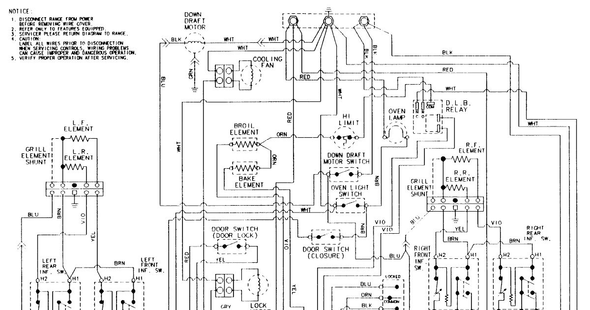 Wiring Diagram For Electric Cooker