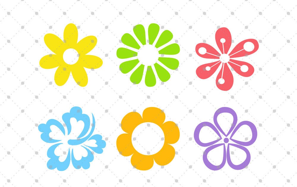 Svg Flowers For Cricut - SVG Layered