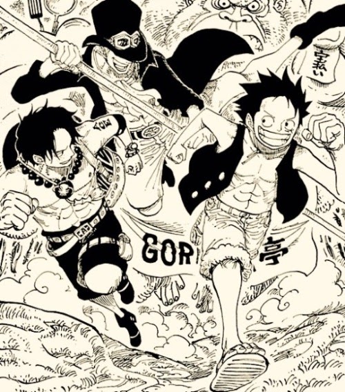 One Piece Wallpaper: Ace First Appearance One Piece Manga