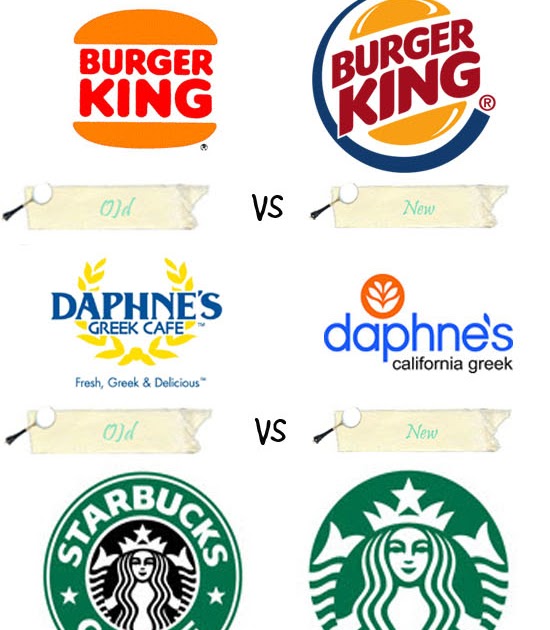 25 New Old Food Logos