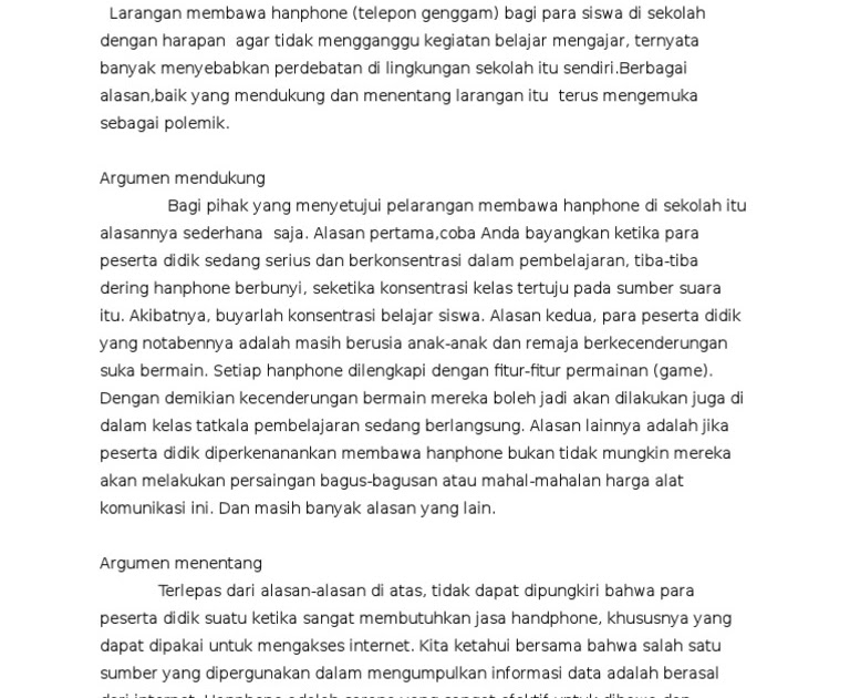 Contoh Teks Eksposisi Lingkungan Sekolah