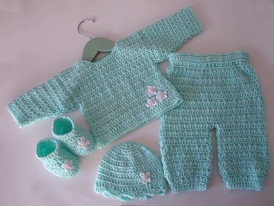 Craft Passions: crochet baby boy outfit free pattern