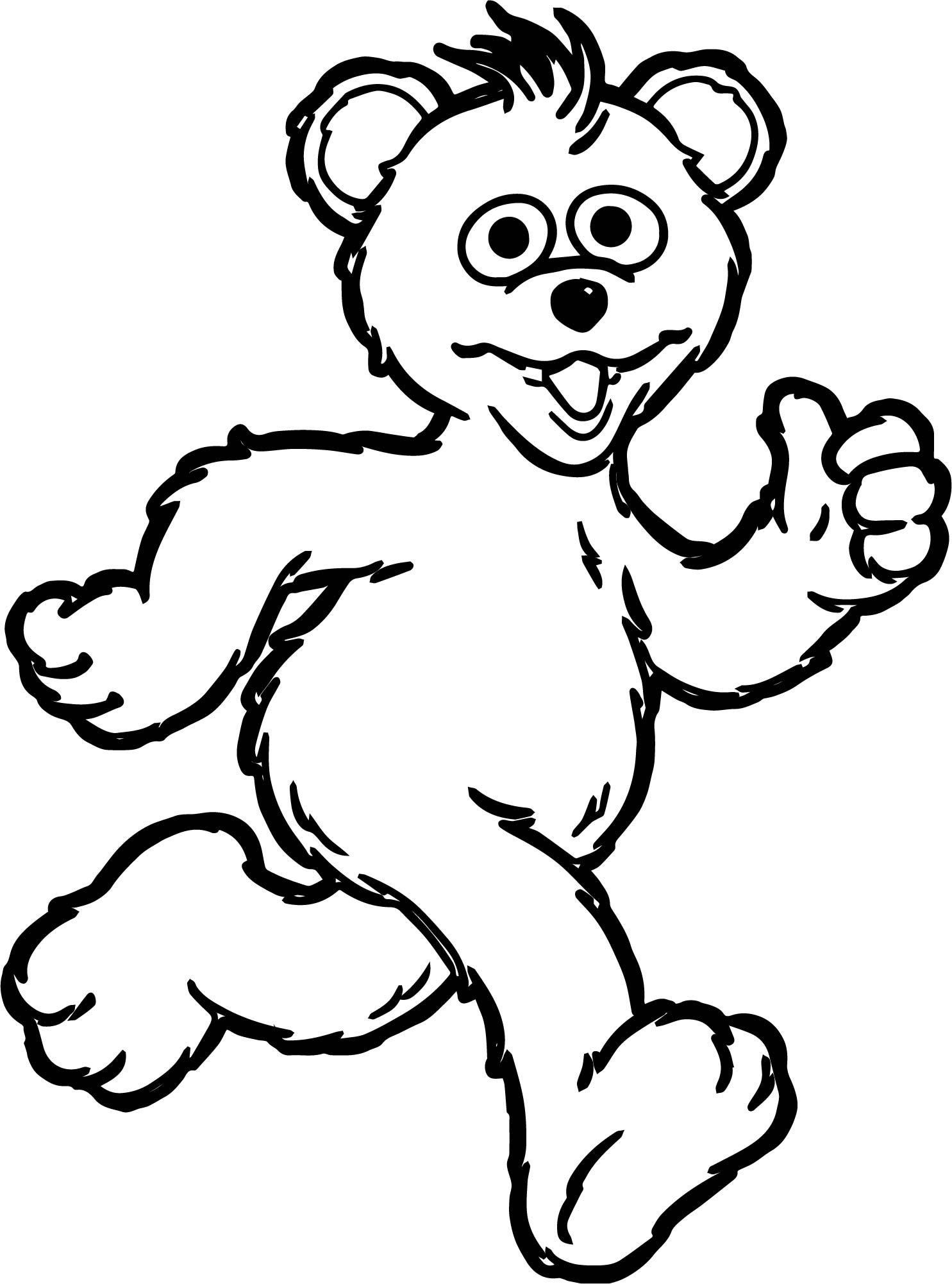 Sesame Street Coloring Pages Baby Bear - Coloring Pages