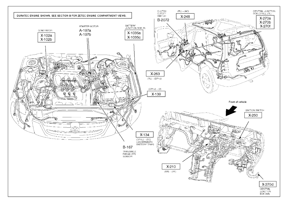 2003 Mazda Tribute Engine Diagram - Wiring Diagram Schemas